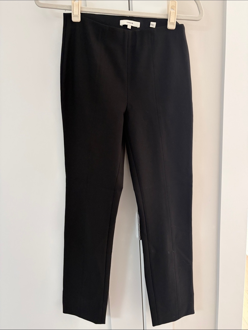 Vince Black Slim Tailored Ankle Pants